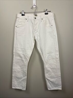 Citizens Of Humanity Straight White Jeans
